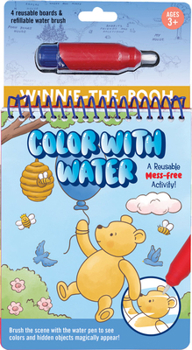 Misc. Winnie-The-Pooh Color-With-Water Activity Book (No Mess Fun!): A Reusable Mess-Free Activity! Book