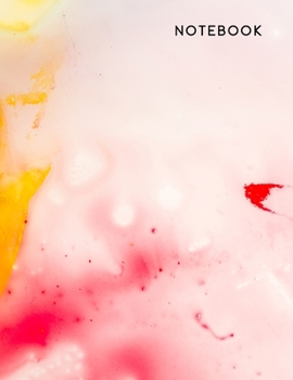 Notebook: Colored Marble Notebook: Notebook: Elegant Colored Marble  - Marble Journal | 120 College-ruled Pages | 8.5 x 11 - A4 Size ( Journal, Notebook,Composition Book)