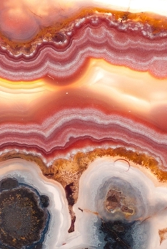 Agate Crystal Journal 6 X 9 Lined Journal Diary Composition Book Notebook