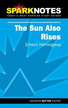 Paperback Spark Notes The Sun Also Rises Book