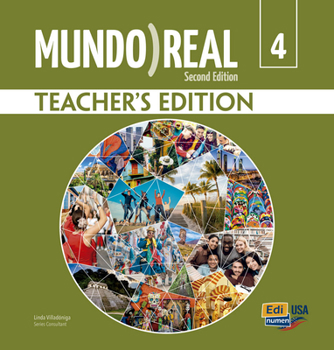 Paperback Mundo Real Lv4 - Teacher Print Edition Plus 6 Years Online Premium Access (All Digital Included: Lms+ebook+ewb+ehll) [Spanish] Book