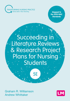 Hardcover Succeeding in Literature Reviews and Research Project Plans for Nursing Students Book