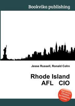 Paperback Rhode Island Afl CIO Book