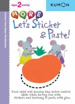 Paperback More Let's Sticker & Paste! Book