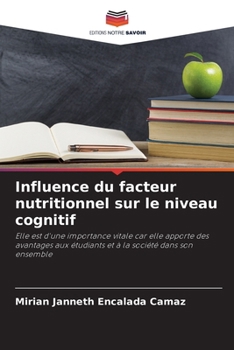 Paperback Influence du facteur nutritionnel sur le niveau cognitif [French] Book