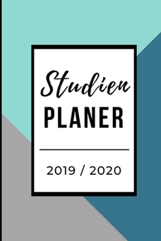 Studien Planer 2019 / 2020: A5 Coole Geschenkidee LINIERT zum Studium | Notizbuch für Studenten | Studienbeginn | Erstes Semester | Pruefung | Geburtstag | Terminkalender (German Edition)