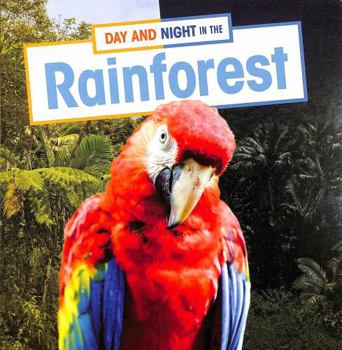 Paperback Day and Night in the Rainforest (Habitat Days and Nights) Book