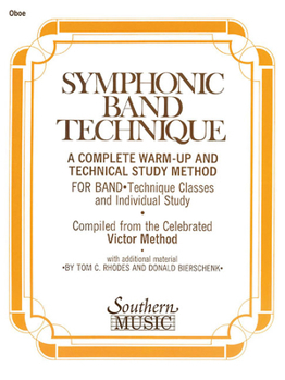 Paperback Symphonic Band Technique (S.B.T.): Oboe Book