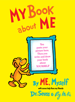 Hardcover My Book about Me by Me Myself Book