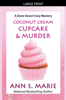 Paperback Coconut Cream Cupcake & Murder [Large Print] Book