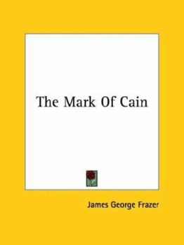 Paperback The Mark Of Cain Book