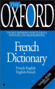Library Binding Oxford French Dictionary Book