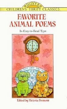 Paperback Favorite Animal Poems Book