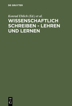 Hardcover Wissenschaftlich schreiben - lehren und lernen [German] Book