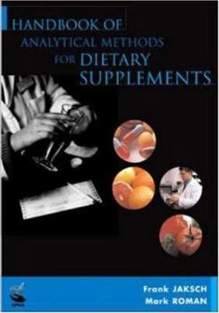 Hardcover Handbook of Analytical Methods for Dietary Supplements Book