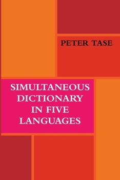 Paperback Simultaneous Dictionary in Five Languages Book