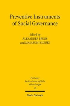 Paperback Preventive Instruments of Social Governance Book