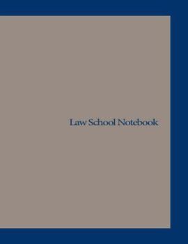 Paperback Law School Notebook: Yale University Book