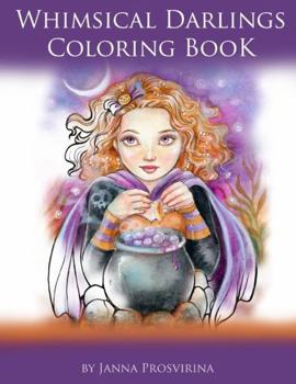 Paperback Whimsical Darlings Coloring Book