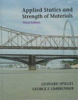 Hardcover Applied Statics and Strength of Materials (3rd Edition) Book