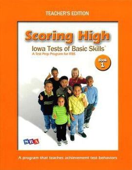 Paperback Scoring High on Itbs: Teacher Edition Grade 1 Book