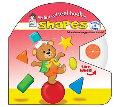 Board book My First Wheel Book of Shapes: Wheel & Flaps Book