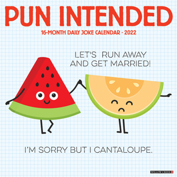 Calendar Pun Intended 2022 Humor Wall Calendar Book