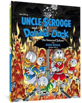 Hardcover Walt Disney Uncle Scrooge and Donald Duck: The Universal Solvent: The Don Rosa Library Vol. 6 Book