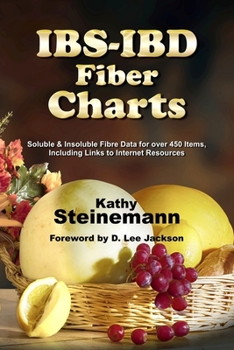 Paperback IBS-IBD Fiber Charts: Soluble & Insoluble Fibre Data for Over 450 Items, Including Links to Internet Resources Book