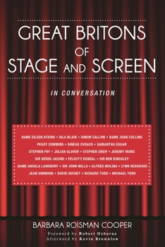 Hardcover Great Britons of Stage and Screen: In Conversation Book