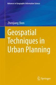 Hardcover Geospatial Techniques in Urban Planning Book