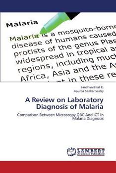 Paperback A Review on Laboratory Diagnosis of Malaria Book