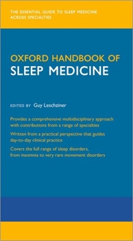 Paperback Oxford Handbook of Sleep Medicine Book