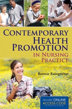 Paperback Contemporary Health Promotion in Nursing Practice Book