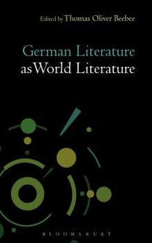 Hardcover German Literature as World Literature Book