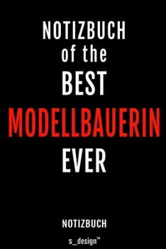 Paperback Notizbuch f?r Modellbauerin: Originelle Geschenk-Idee [120 Seiten kariertes blanko Papier] [German] Book