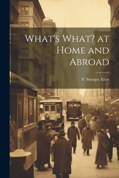 Paperback What's What? at Home and Abroad Book