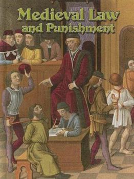 Library Binding Medieval Law and Punishment Book