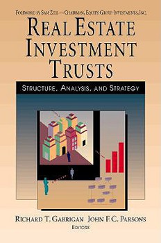 Hardcover Real Estate Invest Trusts Book
