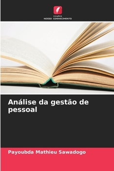 Paperback Análise da gestão de pessoal [Portuguese] Book