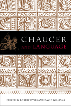 Hardcover Chaucer and Language Book