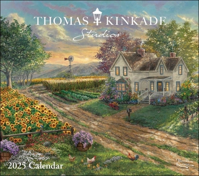 Calendar Thomas Kinkade Studios 2025 Deluxe Wall Calendar Book