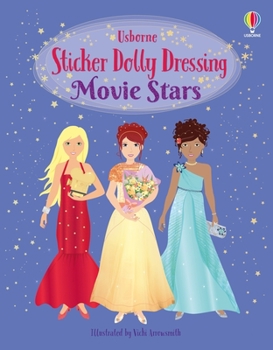 Paperback Sticker Dolly Dressing Movie Stars Book