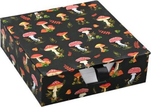 Hardcover Mushrooms Desk Notes (250 Sheets) Book