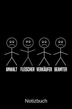 Anwalt Fleischer Verkäufer Beamter: A5 Notizbuch für alle Fleischer | Liniert 120 Seiten | Geschenk/Geschenkidee zum Geburtstag | Weihnachten | Vatertag | Ostern | Namenstag (German Edition)