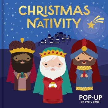 Board book Christmas Nativity: Pop-Up Book: Hardcover Board Book