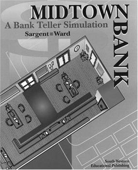 Paperback Midtown Bank: A Bank Teller Simulation Book
