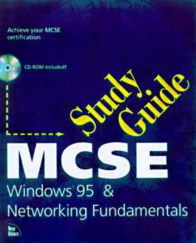 Paperback MCSE Study Guide: Windows 95 and Networking Fundamentals, with CD-ROM Book