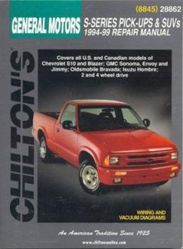 Paperback GM S-Series Pick-Ups and Suvs 1994-99 Book
