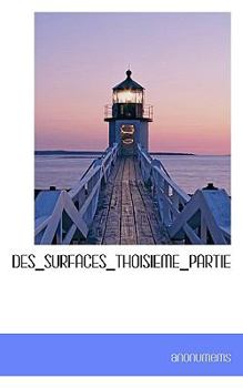 Paperback Des_surfaces_thoisieme_partie [French] Book